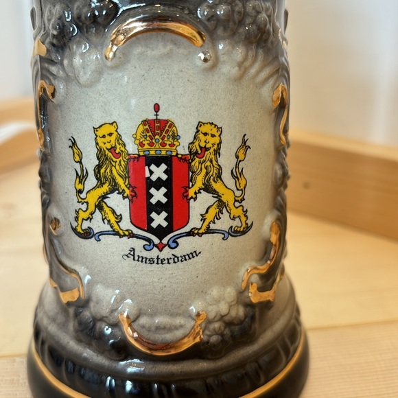 Original “king” hand painted beer stein - Picture 7 of 8